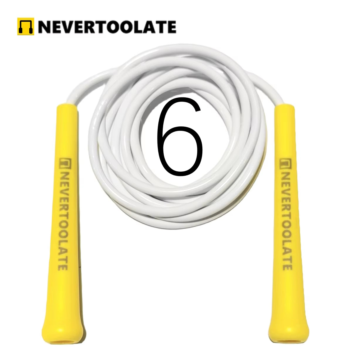 NeverTooLate™ ProSpeed Jump Rope – Lightweight, Durable &amp; Fast