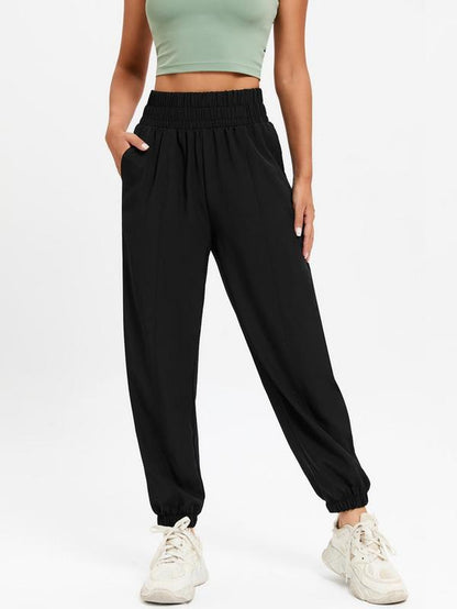 High Waist Running Fitness Trousers